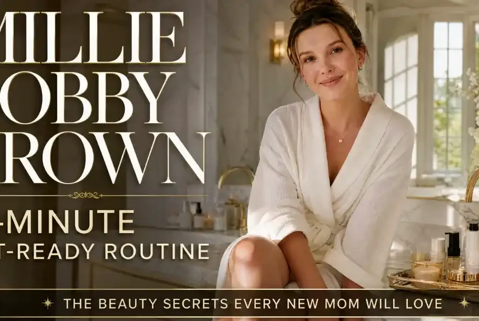 Millie Bobby Brown 10-minute get-ready routine